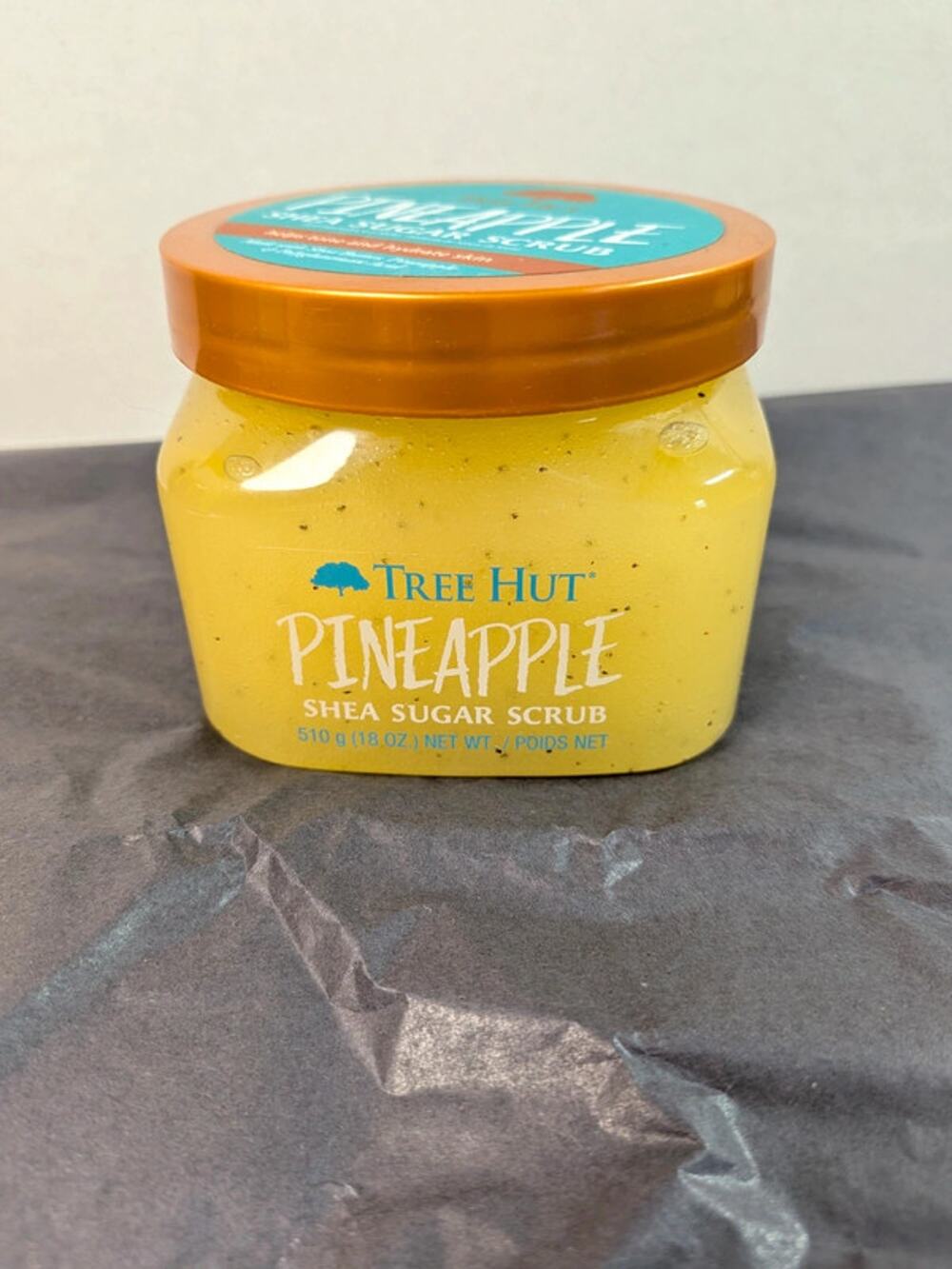 New Tree Hut Pineapple Shea Sugar Scrub Body Exfoliator Shea Butter
